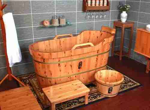 木浴缸（木浴桶价格和图片） 第1张