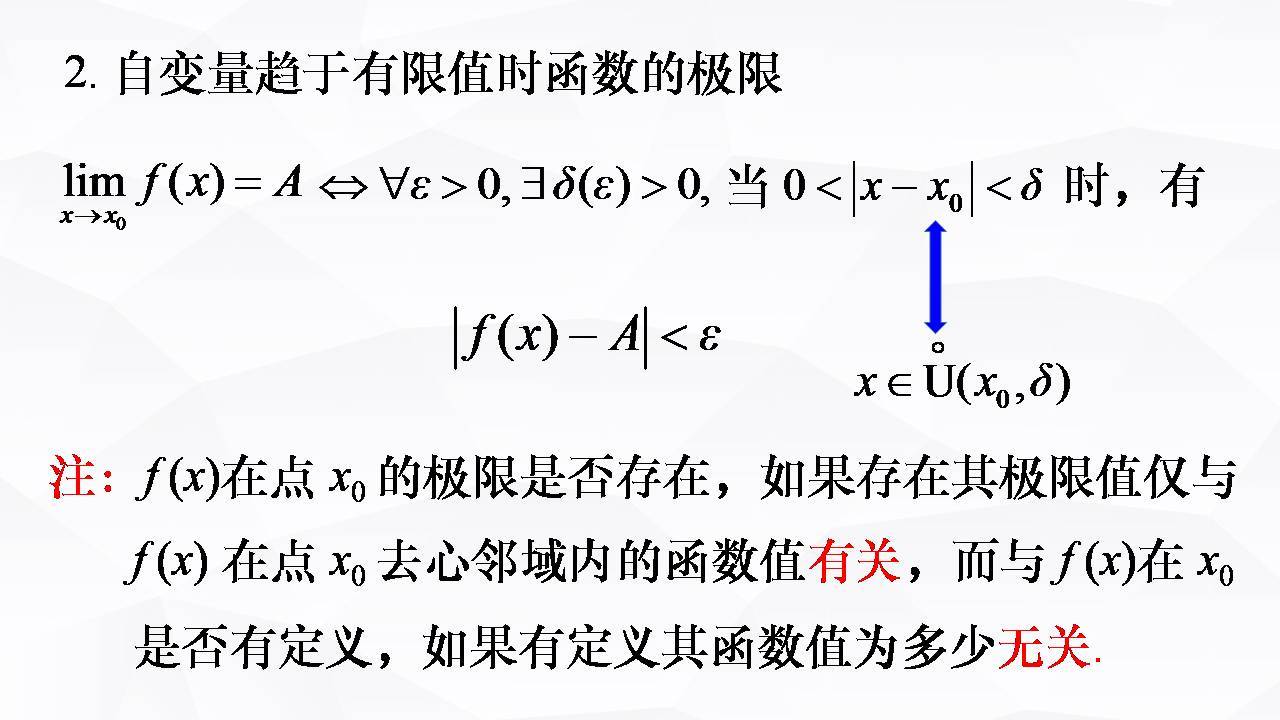 高等数学极限（高等数学知识总结：函数极限的概念） 第2张