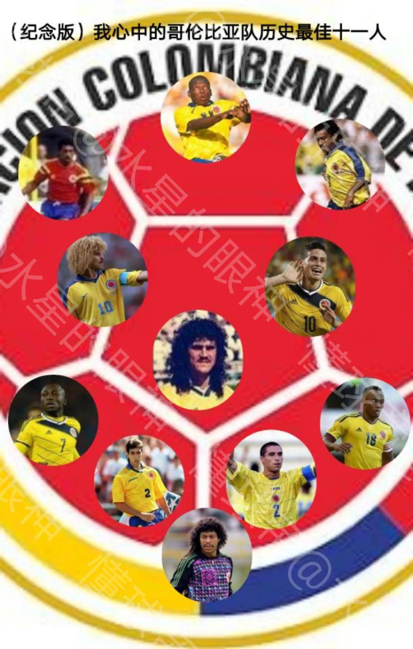 哥伦比亚队（我心中的哥伦比亚队历史最佳十一人） 第1张