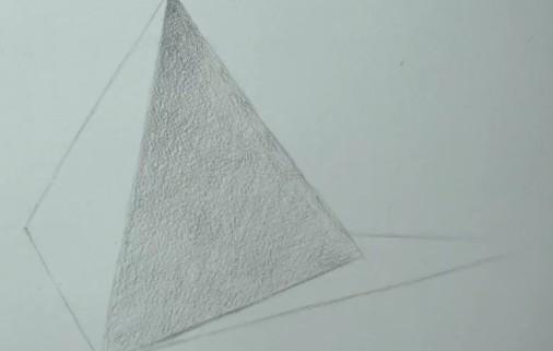 三棱锥图片如何画（大略三棱锥的创造本领a4纸） 第1张