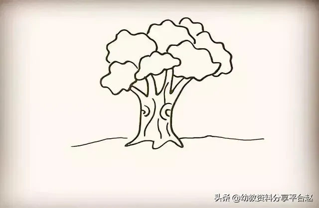 植树节的画（植树节的树简笔画要如何画） 第6张