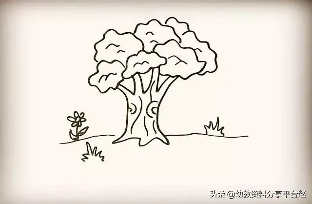 植树节的画（植树节的树简笔画要如何画） 第1张
