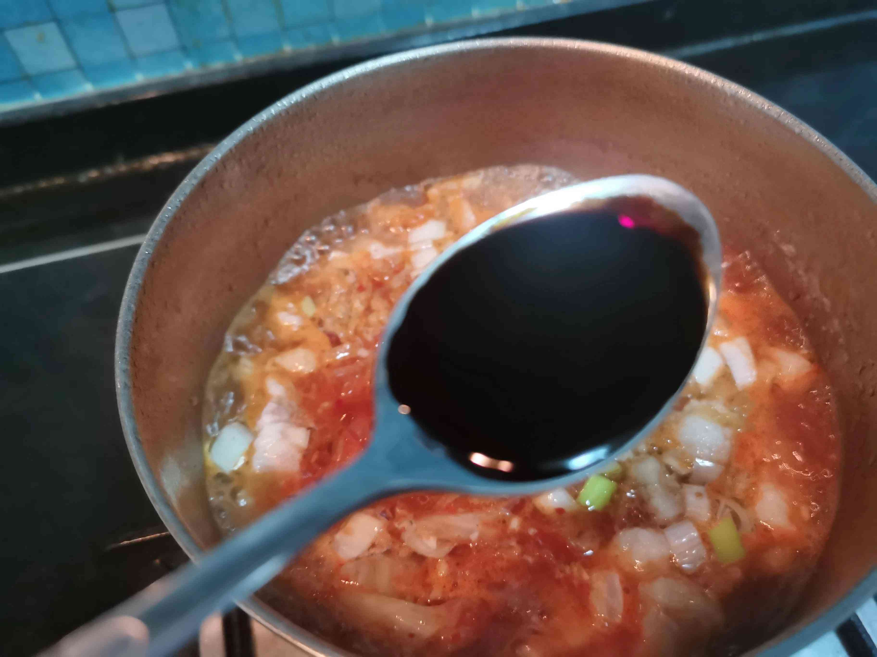 泡菜汤的做法（跟白钟元做韩式泡菜汤） 第8张