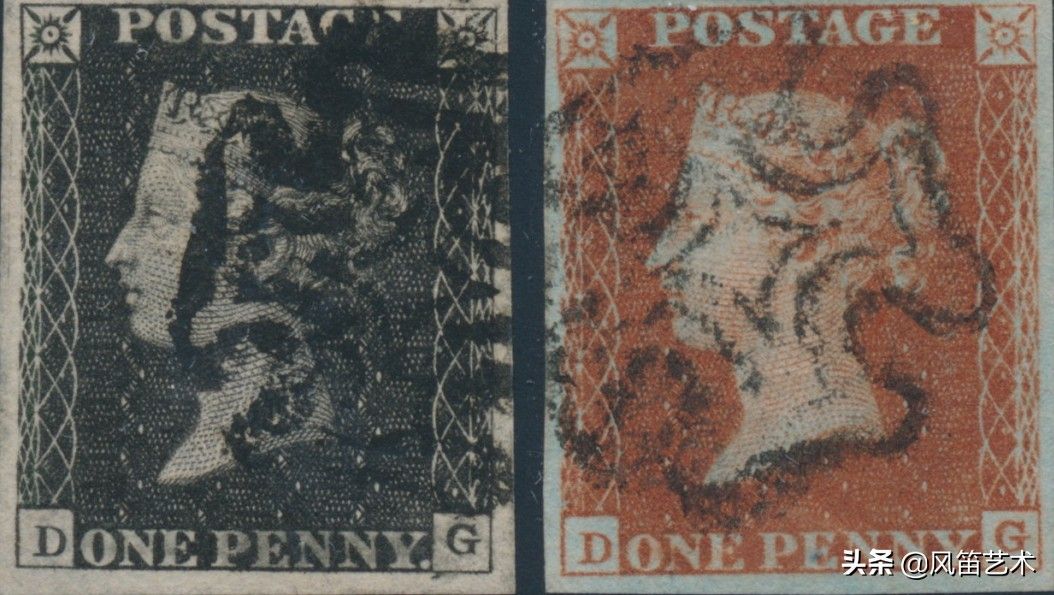 寰球第一枚邮花（史上第一枚邮花“黑便士”） 第19张