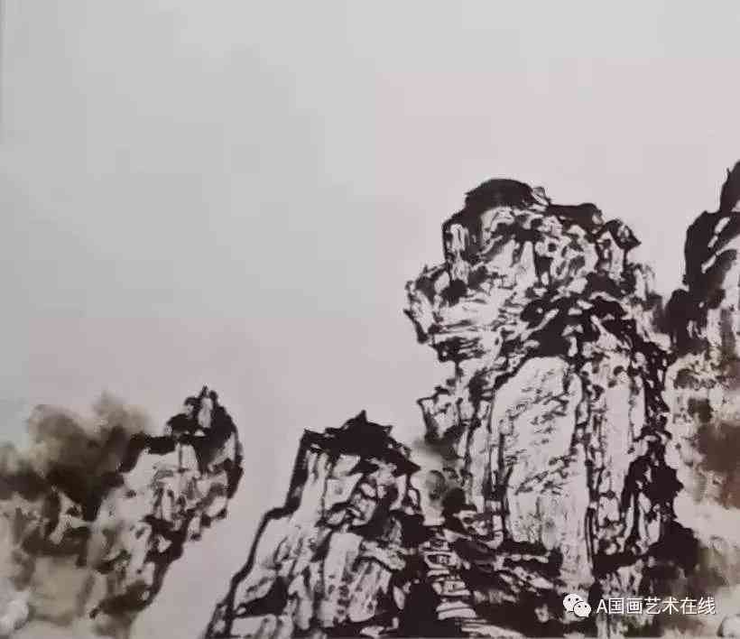 中国画山川技法（中国画技法——山川的几种画法） 第3张