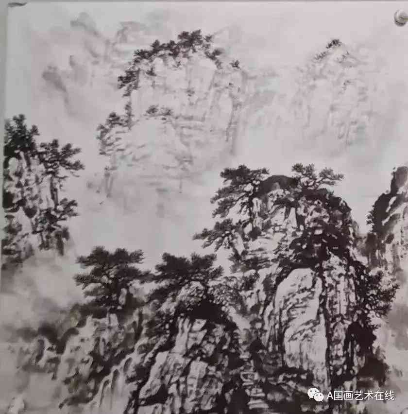 中国画山川技法（中国画技法——山川的几种画法） 第14张
