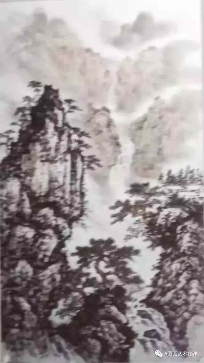 中国画山川技法（中国画技法——山川的几种画法） 第2张