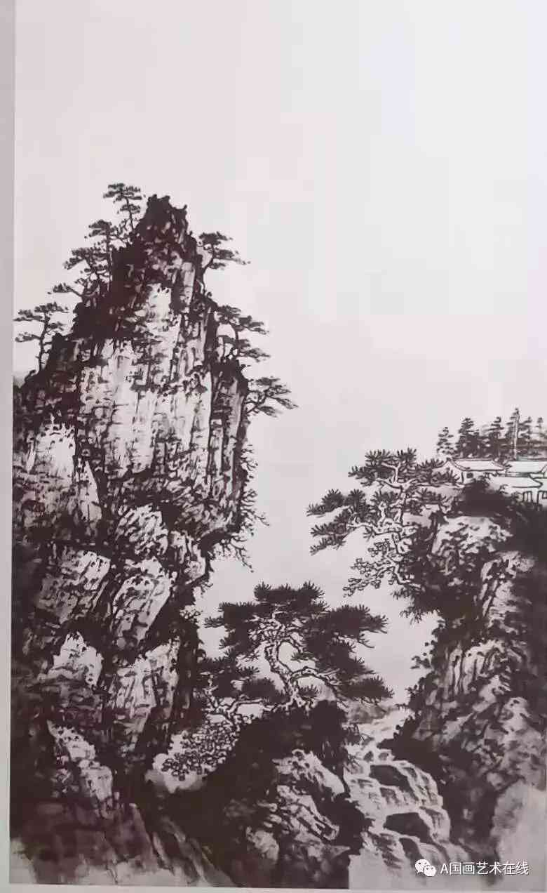 中国画山川技法（中国画技法——山川的几种画法） 第8张